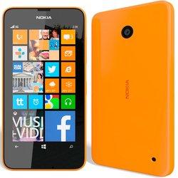 Nokia Lumia 630 Dual (оранжевый)