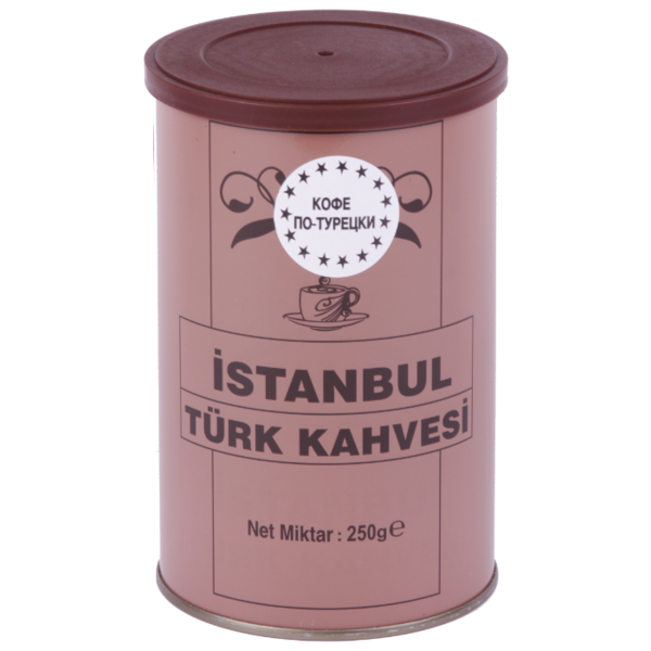 Кофе молотый İstanbul Türk Kahvesi по турецки, жестяная банка