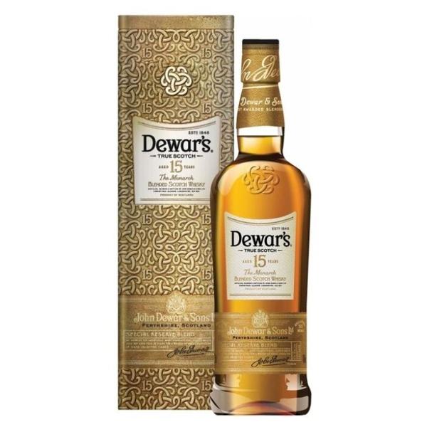 Виски Dewar's The Monarch 15 лет, 0.75 л, подарочная упаковка