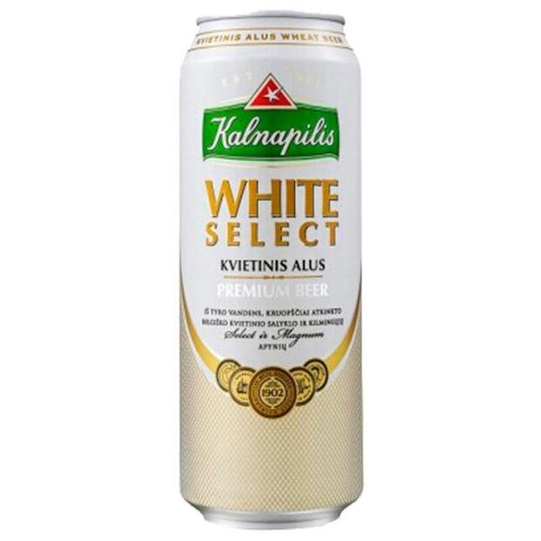 Пиво светлое Kalnapilis White Select 0,568 л