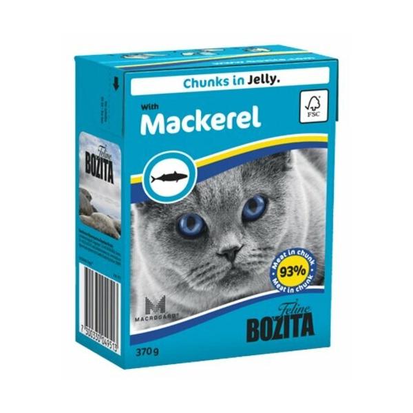 Корм для кошек Bozita со скумбрией 370 г (кусочки в желе)