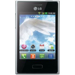 LG Optimus L3 E400 (белый/серебро)