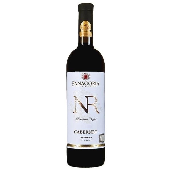 Вино Fanagoria Номерной Резерв Каберне красное сухое, 0.375 л