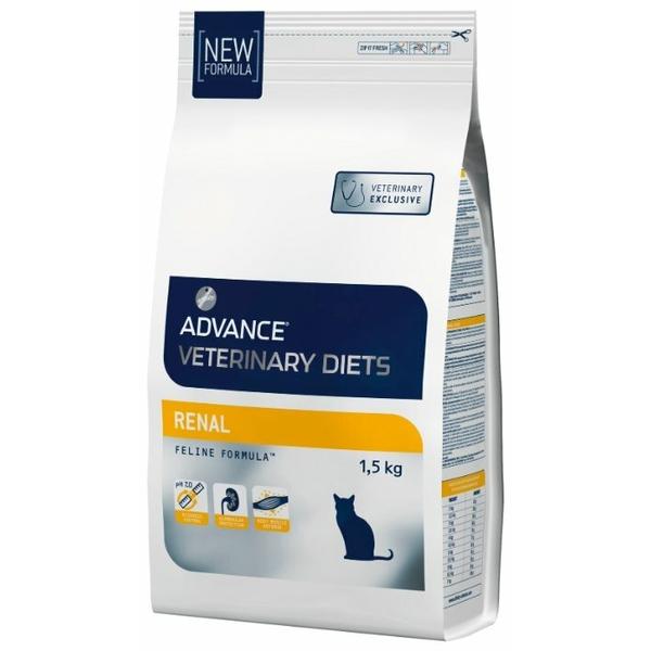 Корм для кошек Advance Veterinary Diets при проблемах с почками, для профилактики МКБ 1.5 кг