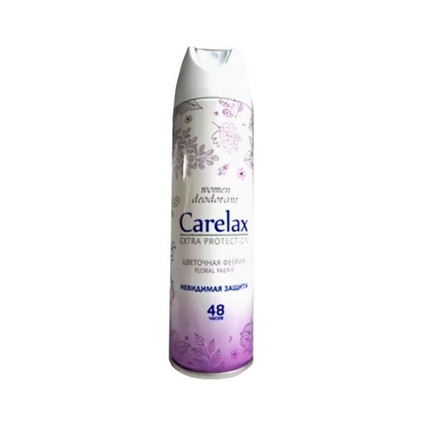 Carelax дезодорант-антиперспирант, спрей, Extra Protection Цветочная феерия