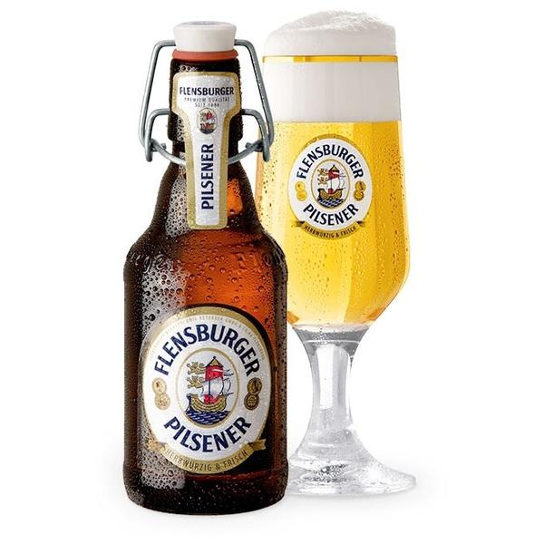 Пиво светлое Flensburger Pilsener 0.33 л