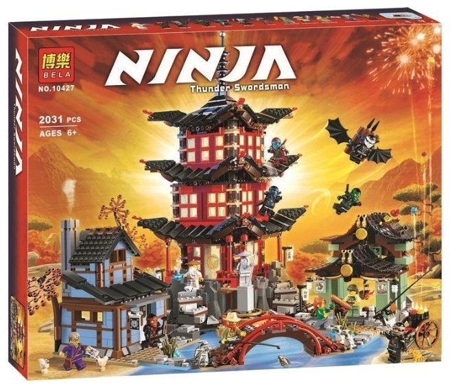 BELA Ninja 10427 Храм Аэроджитцу