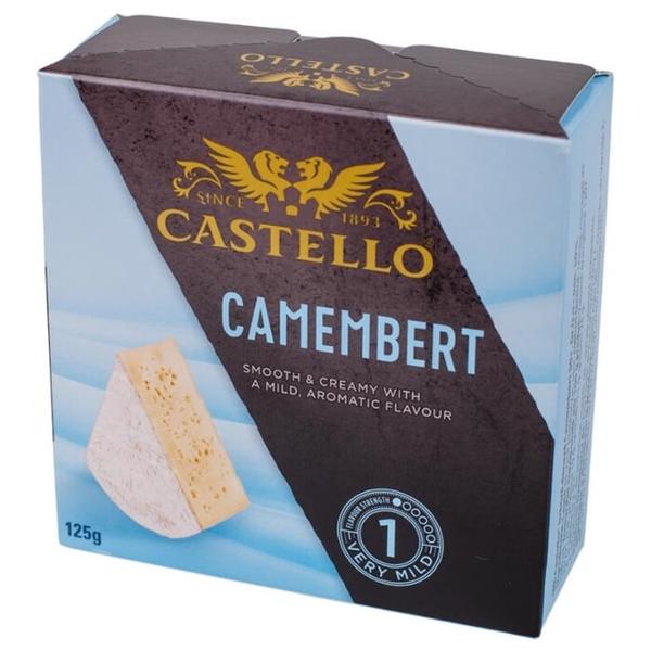 Сыр Castello Camembert мягкий с белой плесенью безлактозный 52%