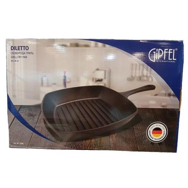 Сковорода-гриль GIPFEL Diletto 2156 26х26 см