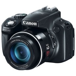 Canon PowerShot SX50 HS (black 12,1Mpix Zoom50x 2.8 1080 SDHC BSI-CMOS IS opt+el turLCD rotLCD VF HDMI NB-10L)