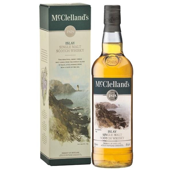 Виски McClelland's Islay 5 лет 0.7 л, в подарочной упаковке