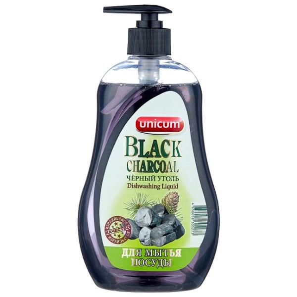Unicum Средство для мытья посуды Black charcoal