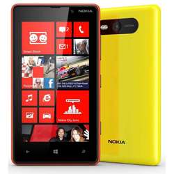 Nokia Lumia 820 (желтый)