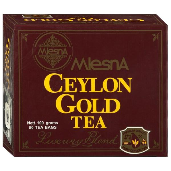 Чай черный Mlesna Сeylon gold в пакетиках