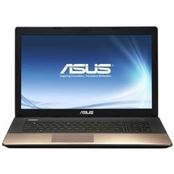 ASUS K75DE (A10 4600M 2300 Mhz,17.3",1600x900,6144Mb,1500Gb,DVD-RW,AMD Radeon HD 7670M,Wi-Fi,Bluetooth,Win 8 64) коричневый