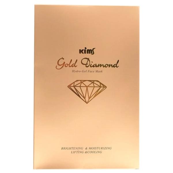 Kims Gold Diamond Hydro-Gel гидрогелевая маска с алмазной пылью и золотом