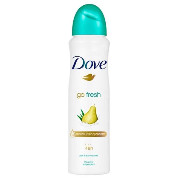 Dove антиперспирант, спрей, Go Fresh pear & aloe vera scent
