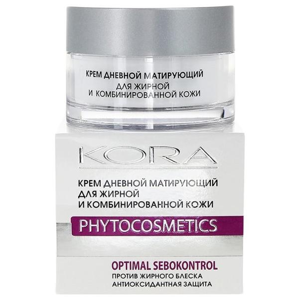 Kora Phytocosmetics Крем дневной матирующий для лица для жирной и комбинированной кожи