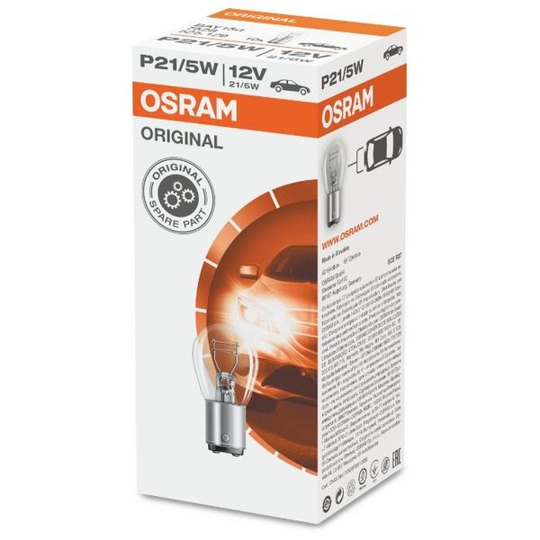 Лампа автомобильная накаливания Osram Original line 7528 P21/5W (BAY15d) 12V 21/5W 1 шт.