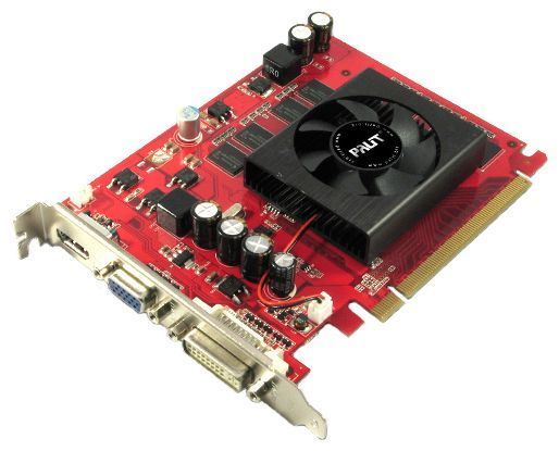 Palit GeForce 9400 GT 550Mhz PCI-E 2.0 1024Mb 700Mhz 128 bit DVI HDMI HDCP