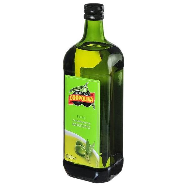 Coopoliva Масло оливковое Pure, стеклянная бутылка