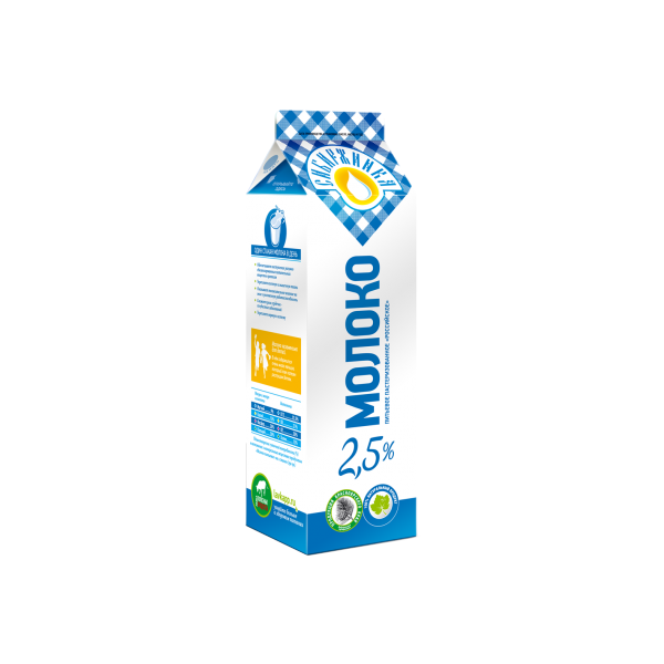 Молоко Сибиржинка пастеризованное 2.5%, 1 л