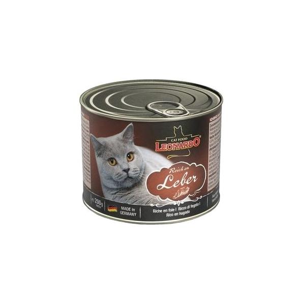 Корм для кошек Leonardo Quality Selection с Печенью