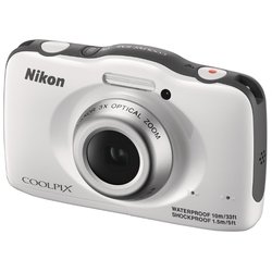 Nikon Coolpix S32 (белый) + рюкзак