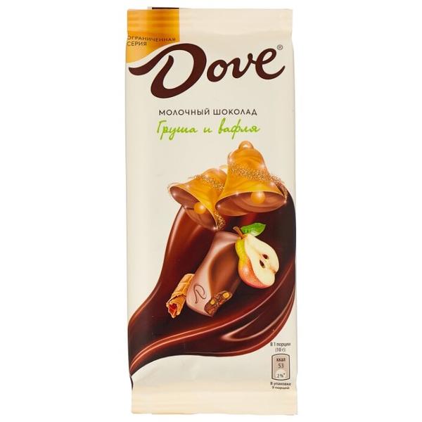 Шоколад Dove молочный груша и вафля