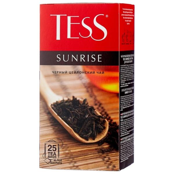 Чай черный Tess Sunrise в пакетиках