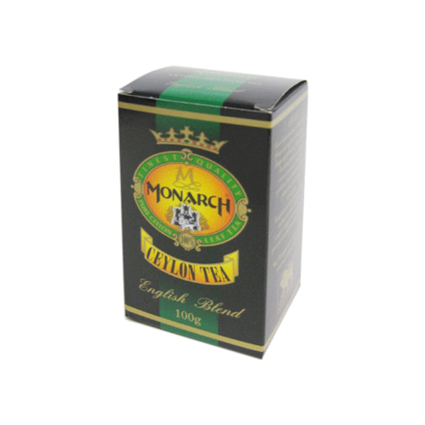 Чай черный Monarch Ceylon English Blend крупнолистовой