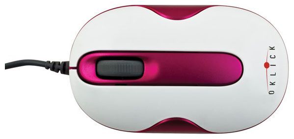 Oklick 505S Optical Mouse White-Red USB