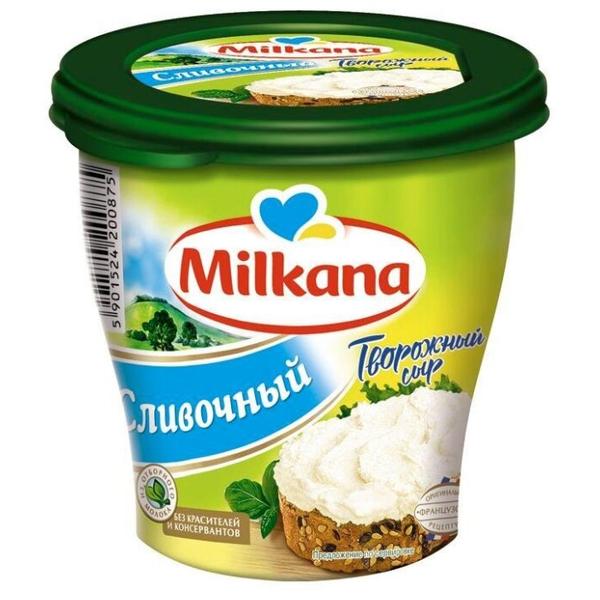 Сыр Milkana творожный Tasty Fresh сливочный 64%