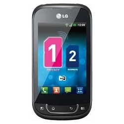 LG Optimus Link Dual Sim P698 (черный)