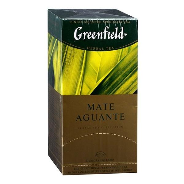 Чайный напиток травяной Greenfield Mate Aguante в пакетиках