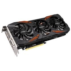 GIGABYTE GeForce GTX 1080 1721Mhz PCI-E 3.0 8192Mb 10010Mhz 256 bit DVI HDMI HDCP RTL