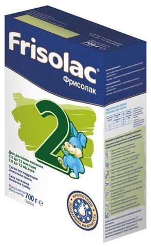 Friso Frisolac 2 (с 6 до 12 месяцев) 700 г