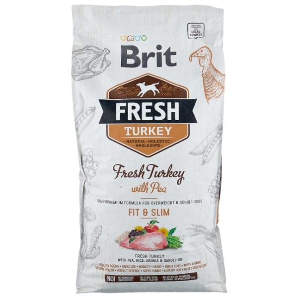 Корм для собак Brit Fresh индейка