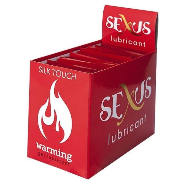 Гель-смазка Sexus Набор пробников Silk Touch Warming, 50 шт.