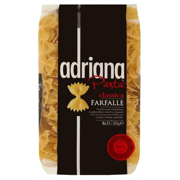 ADRIANA Макароны Pasta Classica Farfalle № 51, 500 г