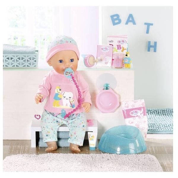Интерактивная кукла Zapf Creation Baby Born Bath Soft Touch Girl 43 см 827-086