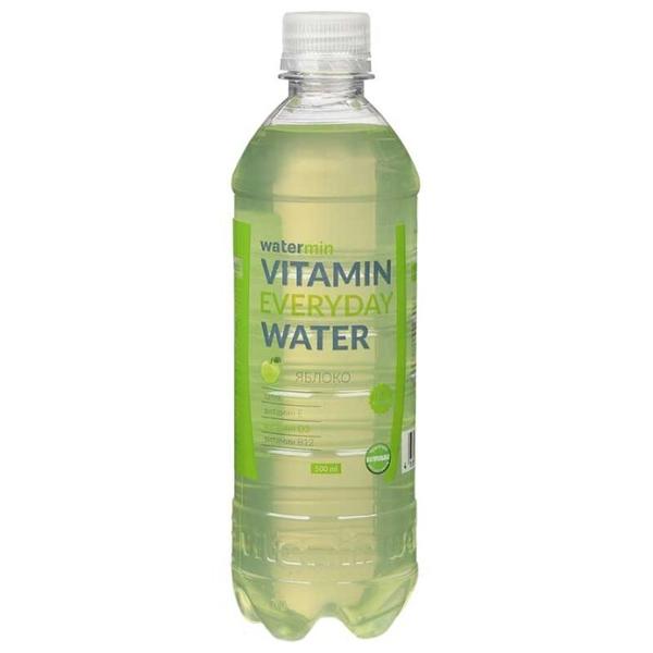 Watermin Everyday Water вода витаминизированная со вкусом яблока негазированная, ПЭТ