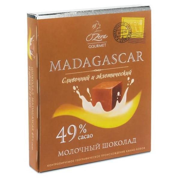 Шоколад O'Zera Madagascar молочный порционный