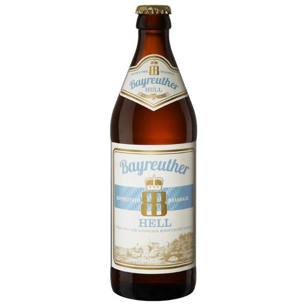 Пиво светлое Bayreuther Hell 0.5 л