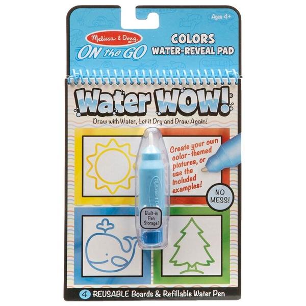Melissa & Doug Водная раскраска Water Wow! Формы и цвета (9444)