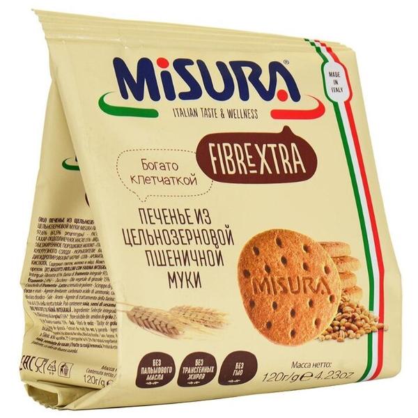 Печенье Misura Fibrextra из цельнозерновой муки, 120 г