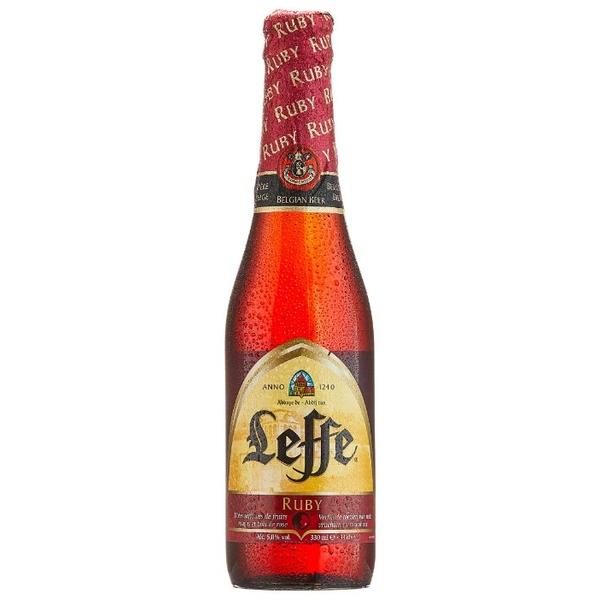 Пиво красное Leffe Ruby, 0.33 л