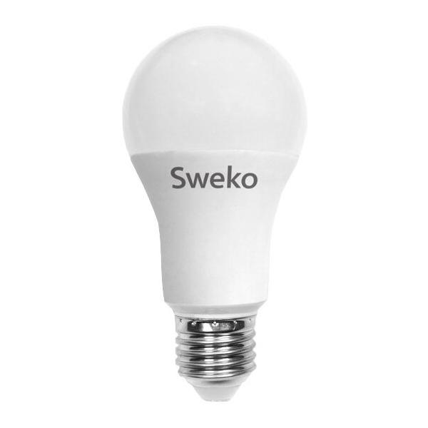Лампа светодиодная Sweko 38765, E27, A60, 15Вт