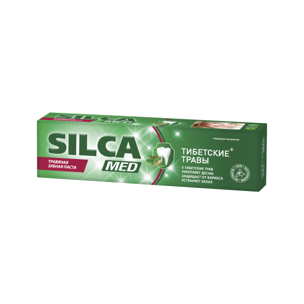 Зубная паста SILCA Med Тибетские травы