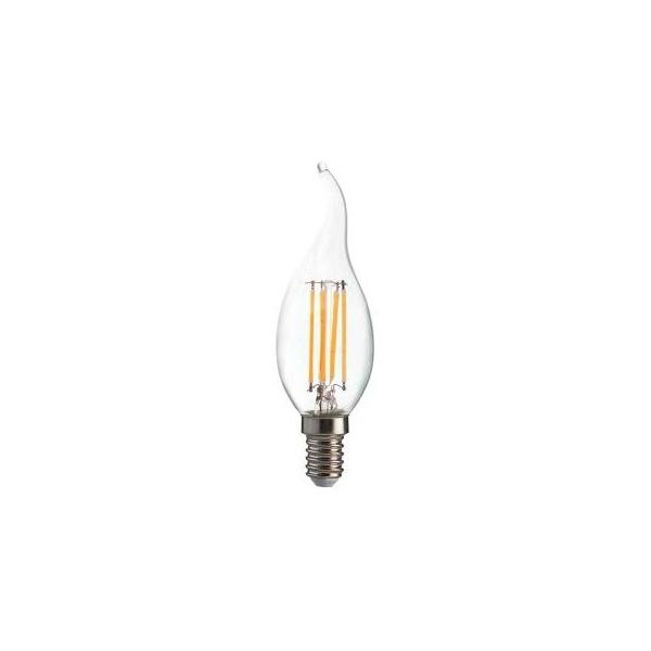 Лампа светодиодная Ecola N4UW60ELC, E14, CA37, 6Вт